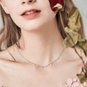 Ladies' Necklace with Crystals 7