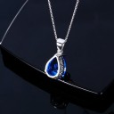 Ladies' Necklace with Drop D753 5
