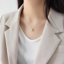 Ladies' Necklace with Drop G528 2