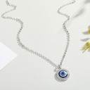 Ladies' Necklace with Eye Pendant 1