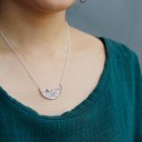 Ladies' Necklace with Fish in Water 2