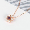 Ladies' Necklace with Flower 2