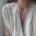 Ladies' Necklace with Flower 5