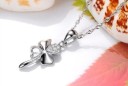 Ladies' Necklace with Four-Leaf Clover D271 2