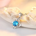 Ladies' Necklace with Four-Leaf Clover D422 2