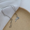 Ladies' Necklace with Gun Pendant 3