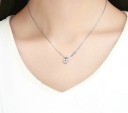 Ladies' Necklace with Heart and Key G505 2