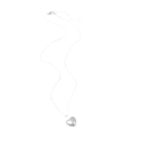 Ladies' Necklace with Heart Pendant Zinc Alloy Delicate Metal Necklace for Everyday Wear and Stylish Combinations 2