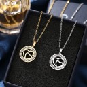 Ladies' Necklace with Hearts D272 4