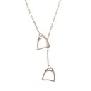 Ladies' Necklace with Horseshoes 4