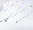 Ladies' Necklace with Key and Lock 3