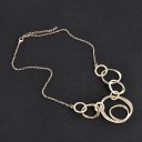 Ladies' Necklace with Large Links D108 4