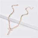 Ladies' Necklace with Letter A2664 19