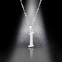 Ladies' Necklace with Letter D130 9