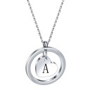 Ladies' Necklace with Letter D175 1
