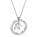 Ladies' Necklace with Letter D175 15