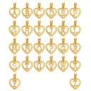 Ladies' Necklace with Letter D351 4