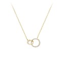 Ladies' Necklace with Linked Pendant D406 2