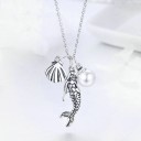 Ladies' Necklace with Mermaid 4
