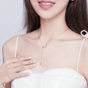 Ladies' Necklace with Moon and Star 4