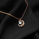 Ladies' Necklace with Moon D437 2