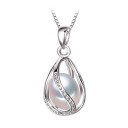 Ladies' Necklace with Pearl A1454 3