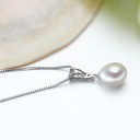 Ladies' Necklace with Pearl D588 8