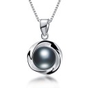 Ladies' Necklace with Pearl D735 2