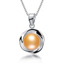 Ladies' Necklace with Pearl D735 4