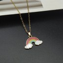 Ladies' Necklace with Pendant D221 4