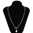 Ladies' Necklace with Pendant D27 2