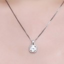 Ladies' Necklace with Pendant D385 4