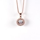 Ladies' Necklace with Pendant D396 5