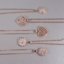 Ladies' Necklace with Pendant D396 8