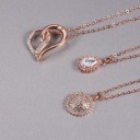 Ladies' Necklace with Pendant D396 10