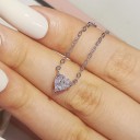 Ladies' Necklace with Pendant D417 26