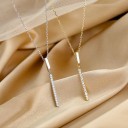 Ladies' Necklace with Pendant D446 6