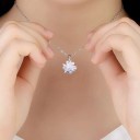 Ladies' Necklace with Pendant D453 6