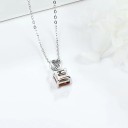 Ladies' Necklace with Pendant D511 5
