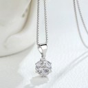 Ladies' Necklace with Pendant D574 2