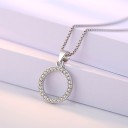 Ladies' Necklace with Pendant D610 2