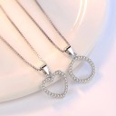 Ladies' Necklace with Pendant D610 8