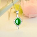 Ladies' Necklace with Pendant D628 4