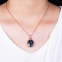 Ladies' Necklace with Pendant D649 4