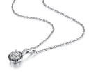 Ladies' Necklace with Pendant D658 2