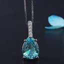 Ladies' Necklace with Pendant D659 4