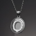 Ladies' Necklace with Pendant D663 4