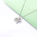 Ladies' Necklace with Pendant D671 7