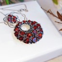 Ladies' Necklace with Pendant D687 6