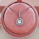 Ladies' Necklace with Pendant D731 1